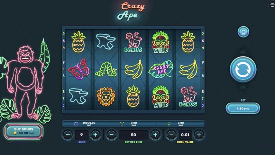 Crazy Ape Slot Game: A Wild Adventure in Online Casino Gambling