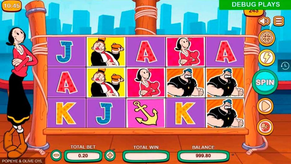 Popeye & Olive Oyl: A Fun-Filled Online Slot Game Adventure