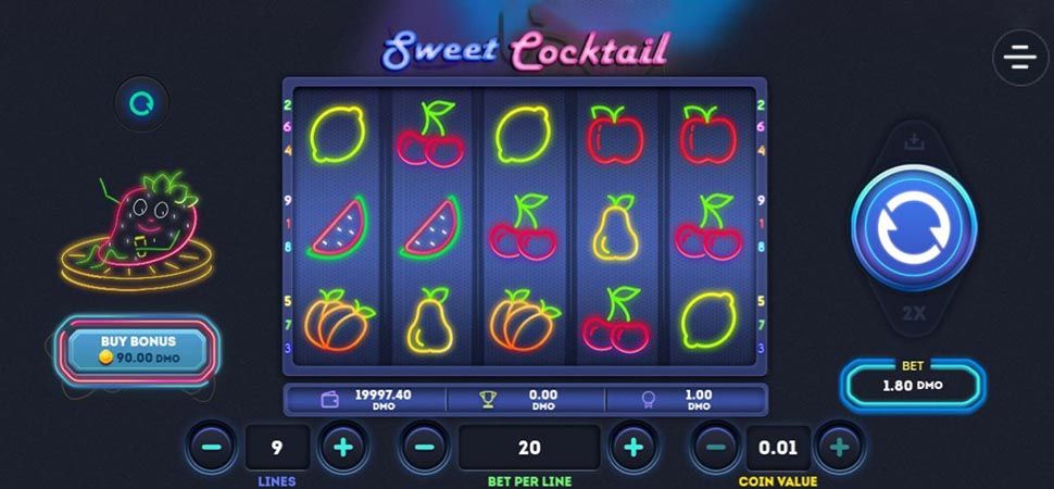 A Guide to Sweet Cocktail: The Delicious Online Casino Slot Game