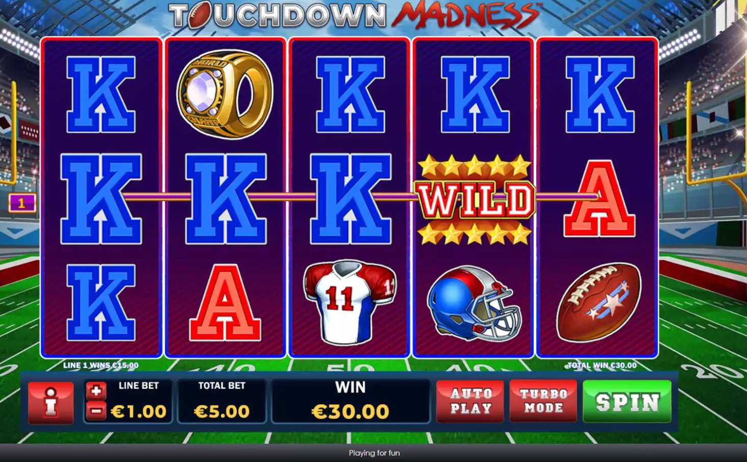 Score Big with Touchdown Madness: A Guide to the Exciting Online Casino Slot Game